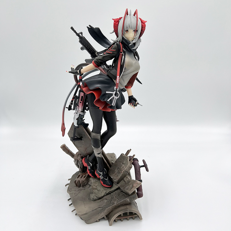 28cm Arknights W Anime Game Figure Arknights Ch en Action Figure Arknights Amiya Rabbit Ears Figurine 1 - Arknights Store