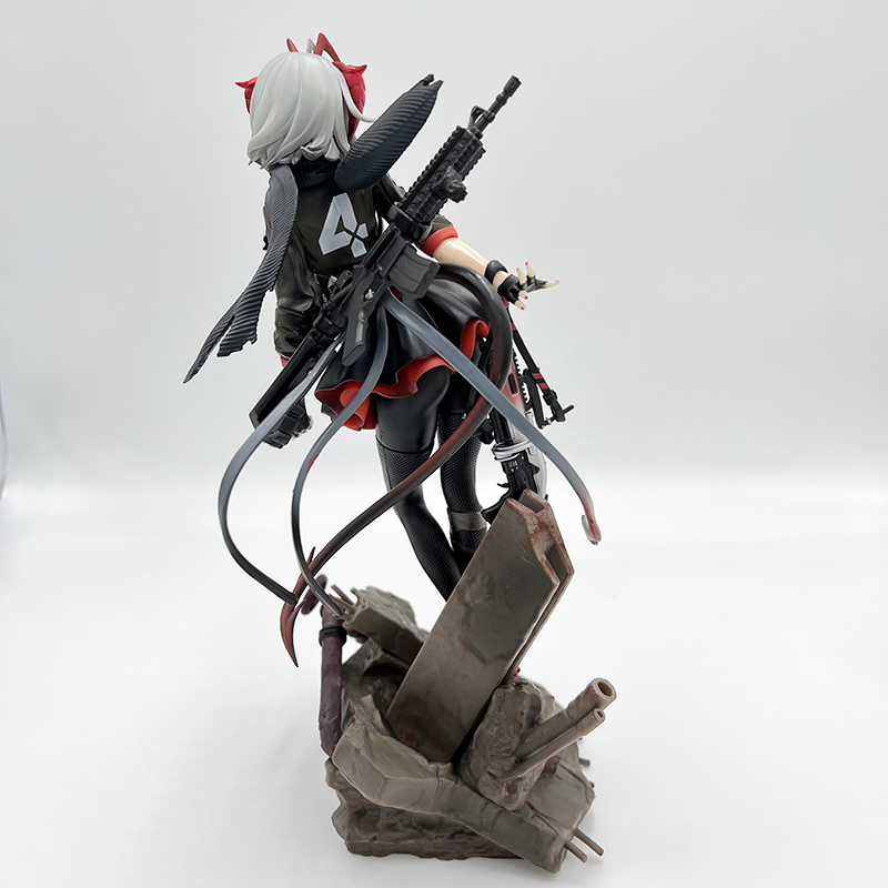 28cm Arknights W Anime Game Figure Arknights Ch en Action Figure Arknights Amiya Rabbit Ears Figurine 3 - Arknights Store