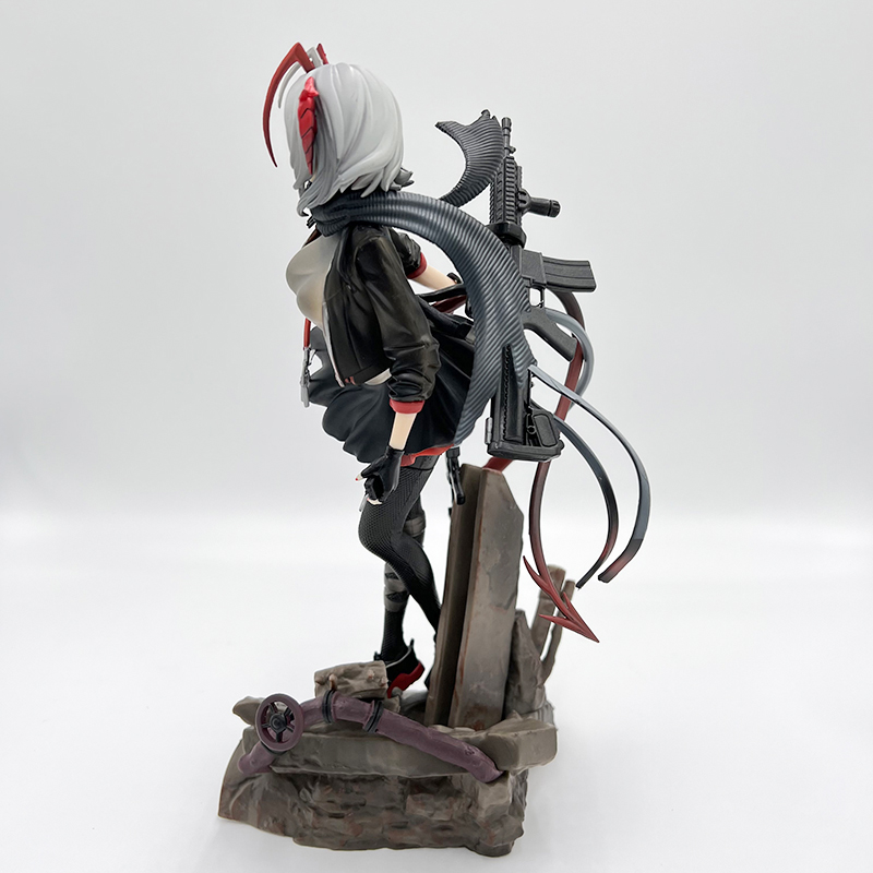 28cm Arknights W Anime Game Figure Arknights Ch en Action Figure Arknights Amiya Rabbit Ears Figurine 4 - Arknights Store