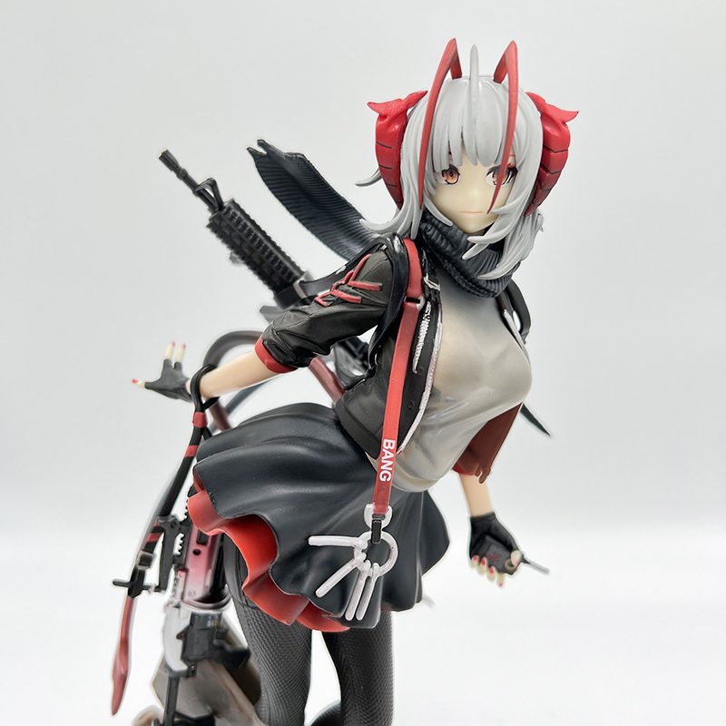 28cm Arknights W Anime Game Figure Arknights Ch en Action Figure Arknights Amiya Rabbit Ears Figurine 5 - Arknights Store