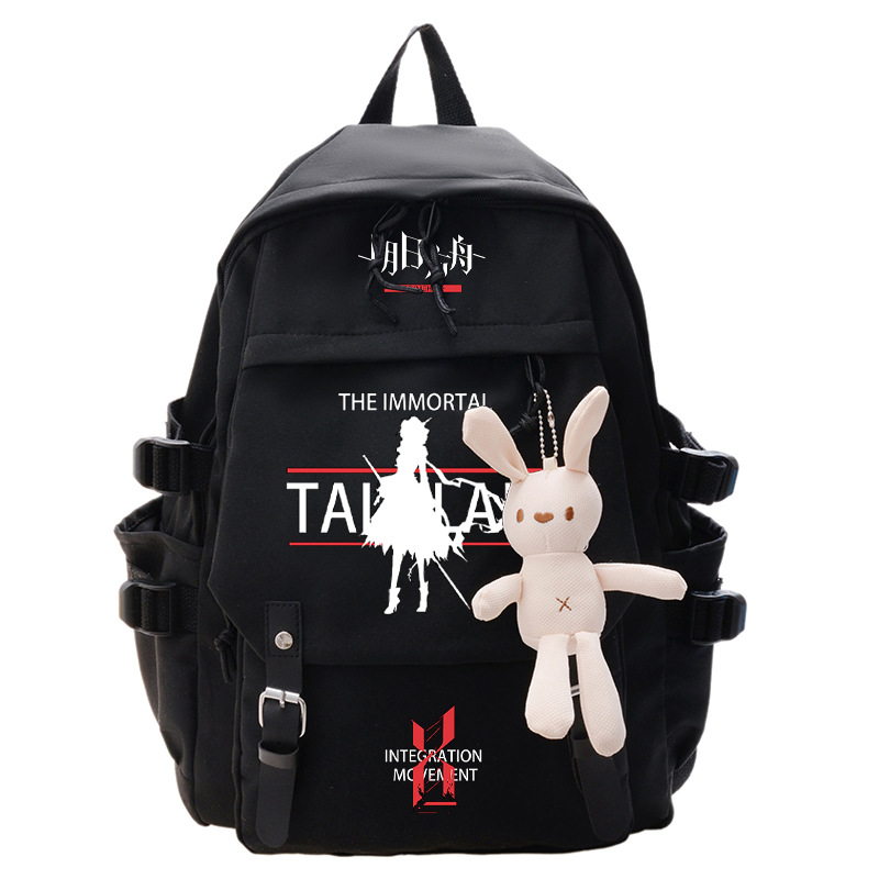 Anime Arknights Game Backpack Multi pocket Women Men Bag Book Travel Schoolbag 4 - Arknights Store