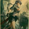 Anime Arknights Prelude To Dawn Vintage Kraft Posters Bedroom Home Decor Gift Aesthetic Art Painting 4 - Arknights Store