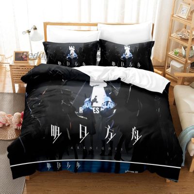 Arknights Bedding Set Single Twin Full Queen King Size Bed Set Aldult Kid Bedroom Duvetcover Sets 12 - Arknights Store