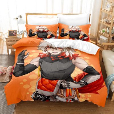 Arknights Bedding Set Single Twin Full Queen King Size Bed Set Aldult Kid Bedroom Duvetcover Sets 17 - Arknights Store