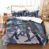 Arknights Bedding Set Single Twin Full Queen King Size Bed Set Aldult Kid Bedroom Duvetcover Sets 6 - Arknights Store