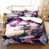 Arknights Bedding Set Single Twin Full Queen King Size Bed Set Aldult Kid Bedroom Duvetcover Sets 9 - Arknights Store