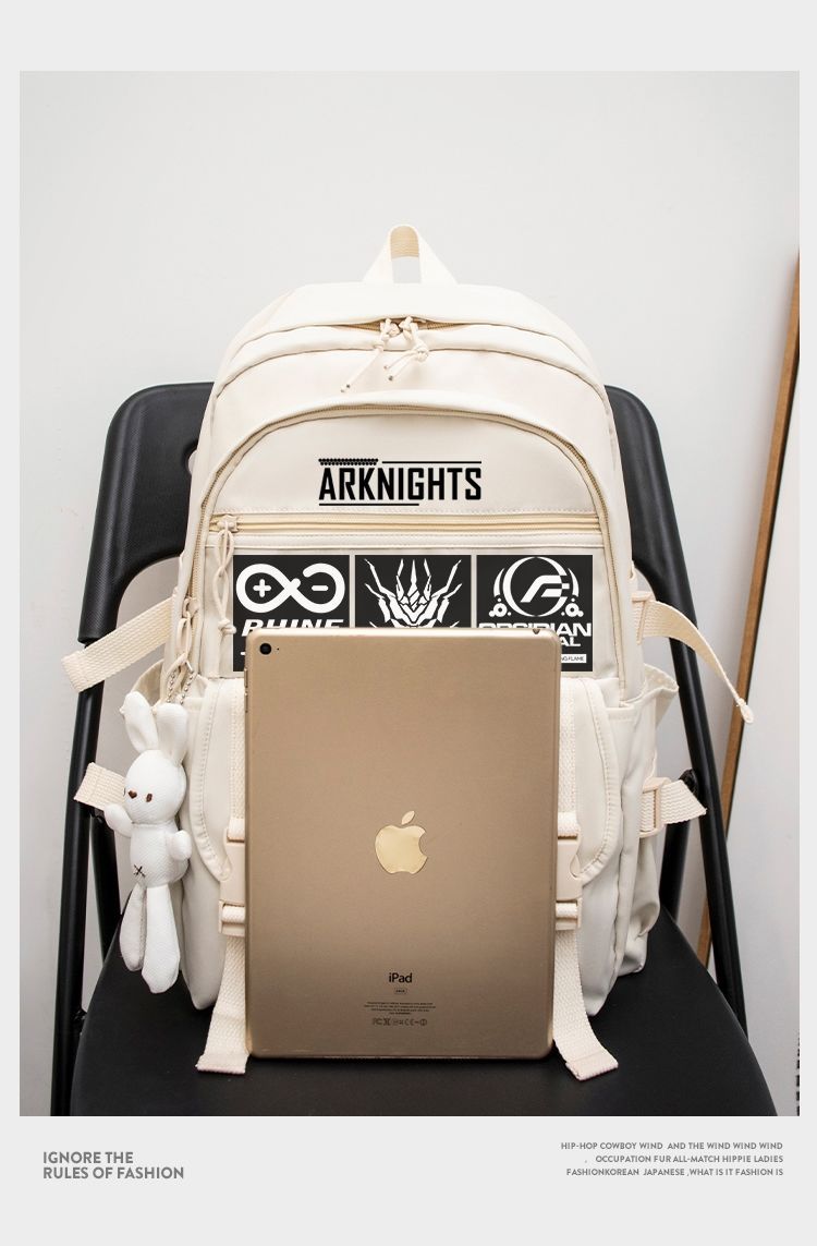 Arknights Game Waterproof Backpack Bag Travel School Book Students Messenger Laptop Mochila Kids Boy Girl Bag 4 - Arknights Store