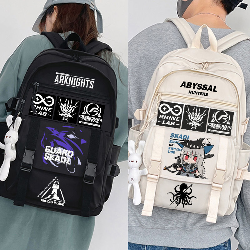Arknights Game Waterproof Backpack Bag Travel School Book Students Messenger Laptop Mochila Kids Boy Girl Bag - Arknights Store