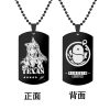 Arknights Necklaces Man Anime Necklace for Women Rhodes Island Pendant LUNGMEN Trend Neck Black Fashion Couples 2 - Arknights Store