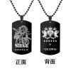 Arknights Necklaces Man Anime Necklace for Women Rhodes Island Pendant LUNGMEN Trend Neck Black Fashion Couples 3 - Arknights Store