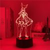 Arknights Night Light 3D Illusion Lamp Hot Game Light for Bedroom Decor LED Light Atmosphere Bedside 4 - Arknights Store