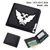Game Arknights PU Wallet Student Short Bifold Otaku Purse Note Compartment Photo Passcard Card Holder Men 1 - Arknights Store