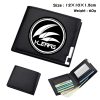 Game Arknights PU Wallet Student Short Bifold Otaku Purse Note Compartment Photo Passcard Card Holder Men 3 - Arknights Store