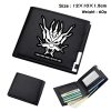 Game Arknights PU Wallet Student Short Bifold Otaku Purse Note Compartment Photo Passcard Card Holder Men 4 - Arknights Store