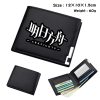 Game Arknights PU Wallet Student Short Bifold Otaku Purse Note Compartment Photo Passcard Card Holder Men 5 - Arknights Store
