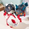 Limited Game Arknights Cartoon Kawaii Dragon Saga Throw Pillow Plush Stuffed Dolls Cushion Pillows Decor Home 5 - Arknights Store