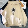 Arknights PRELUDE TO DAWN Game Graphic Hoodies Japanese Anime Sweatshirt Couple Long Sleeve Men Winter Fleece - Arknights Store