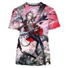 Arknights T Shirts Anime Game Girls 3D Print Streetwear Men Women Fashion Oversized Short Sleeve T - Arknights Store