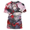 Arknights T Shirts Anime Game Girls 3D Print Streetwear Men Women Fashion Oversized Short Sleeve T 4 - Arknights Store