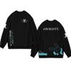 Game Arknights Amiya Thorns Nian Phantom Crewneck Sweatshirt Cosplay Costume Men Women Casual Hoodie Spring Autumn 4 - Arknights Store