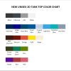 tank top color chart - Arknights Store