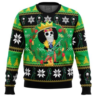 Christmas Brook One Piece men sweatshirt FRONT mockup - Arknights Store