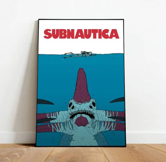 Subnautica Style 1 Wall Art